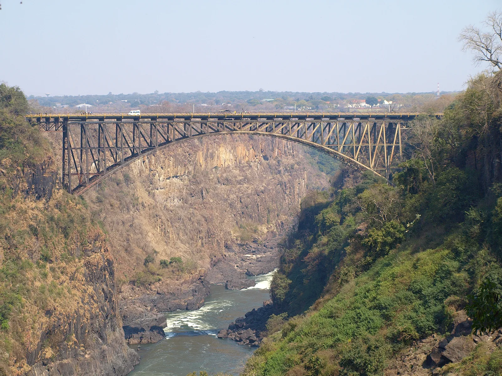 Victoria Falls Bridge from North(Zambia side) photograph