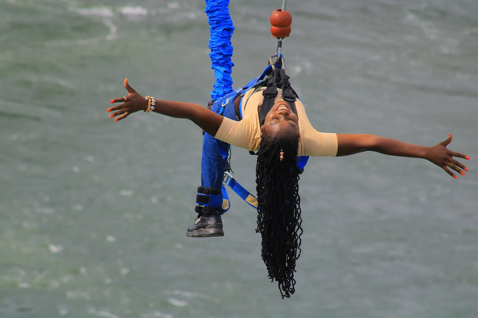 Bungee Jump is freedom photograph