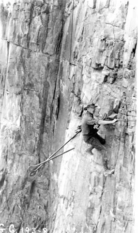 10121 Grand Canyon Historic Kaibab Suspension Bridge Anchors c. 1928 photograph
