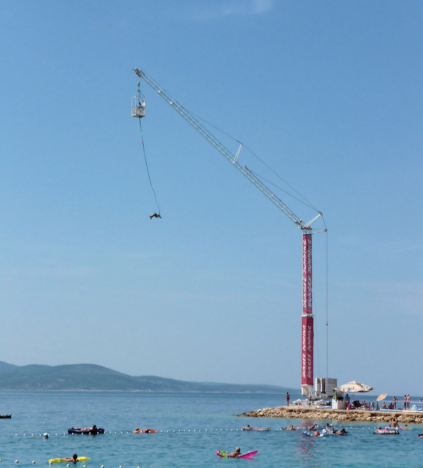 Makarska bungee jumping